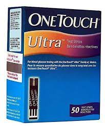 One Touch Blood Glucose Test Strips