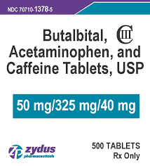 Butalbital Acetaminophen Caffeine