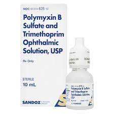 Polymyxin B Sulfate Trimethoprim Ophthalmic Eye