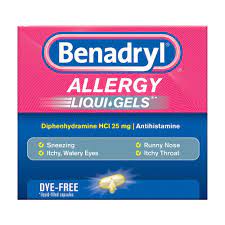 Benadryl Dye Free Allergy