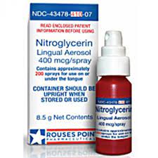 Nitroglycerin Translingual
