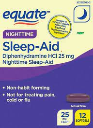 Nighttime Sleep Aid Diphenhydramine