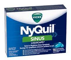 Vicks Nyquil Sinus Pe