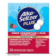 Alka Seltzer Plus Sinus Cough