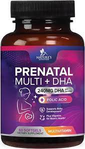 Prenatal Vitamin No 112 Iron Folic Acid Omega3s Dha Epa