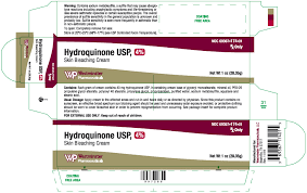 Hydroquinone Skin Bleaching