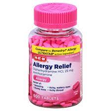 Allergy Relief Diphenhydramine