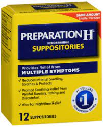 Preparation H Phenyleph Shark Liver Oil C But Rectal