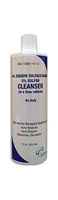 Sulfacetamide Sodium Cleanser Topical